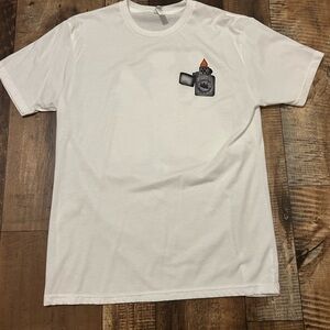 White T-Shirt with Lighter Graphic Sanderson Sisters on The Back